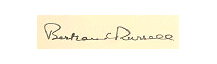 Bertrand Russell's Signature