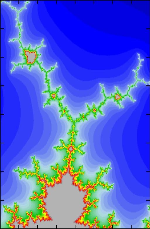 A section of the Mandelbrot set