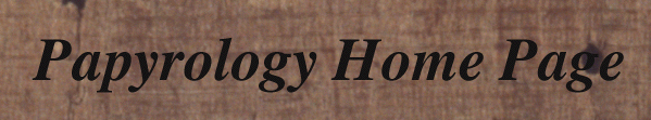 Papyrology Homepage